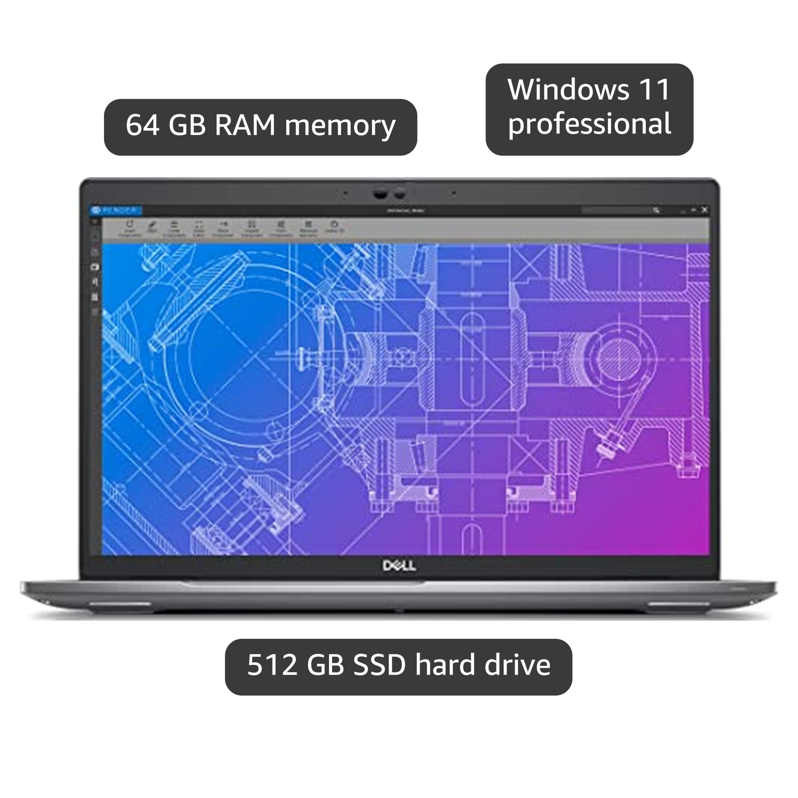 Amazon.com: Dell Precision 3570 Workstation Laptop (2022) | 15.6